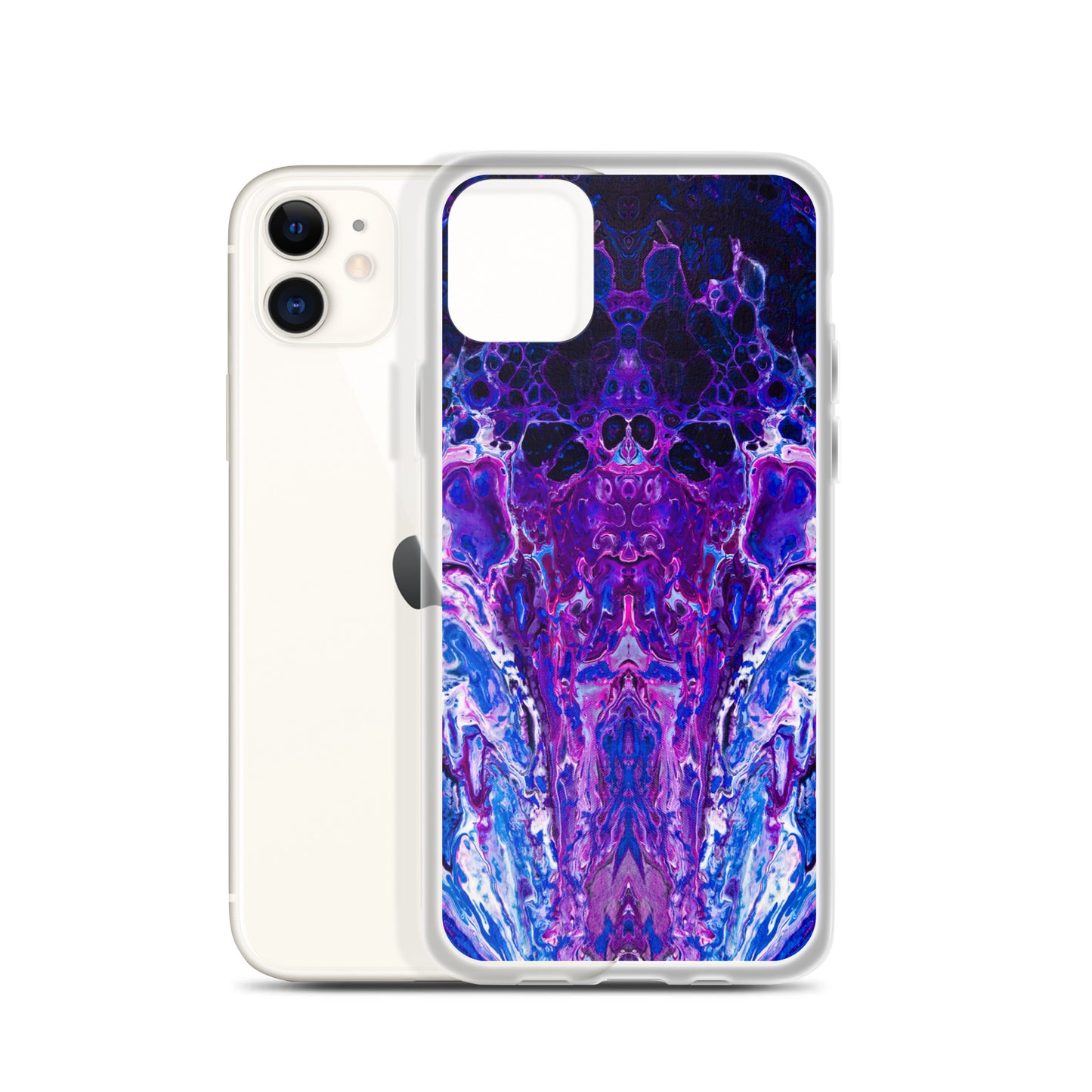 Mauve Haze - NightOwl-Studio Colorful Phone Case Compatible with iPhone