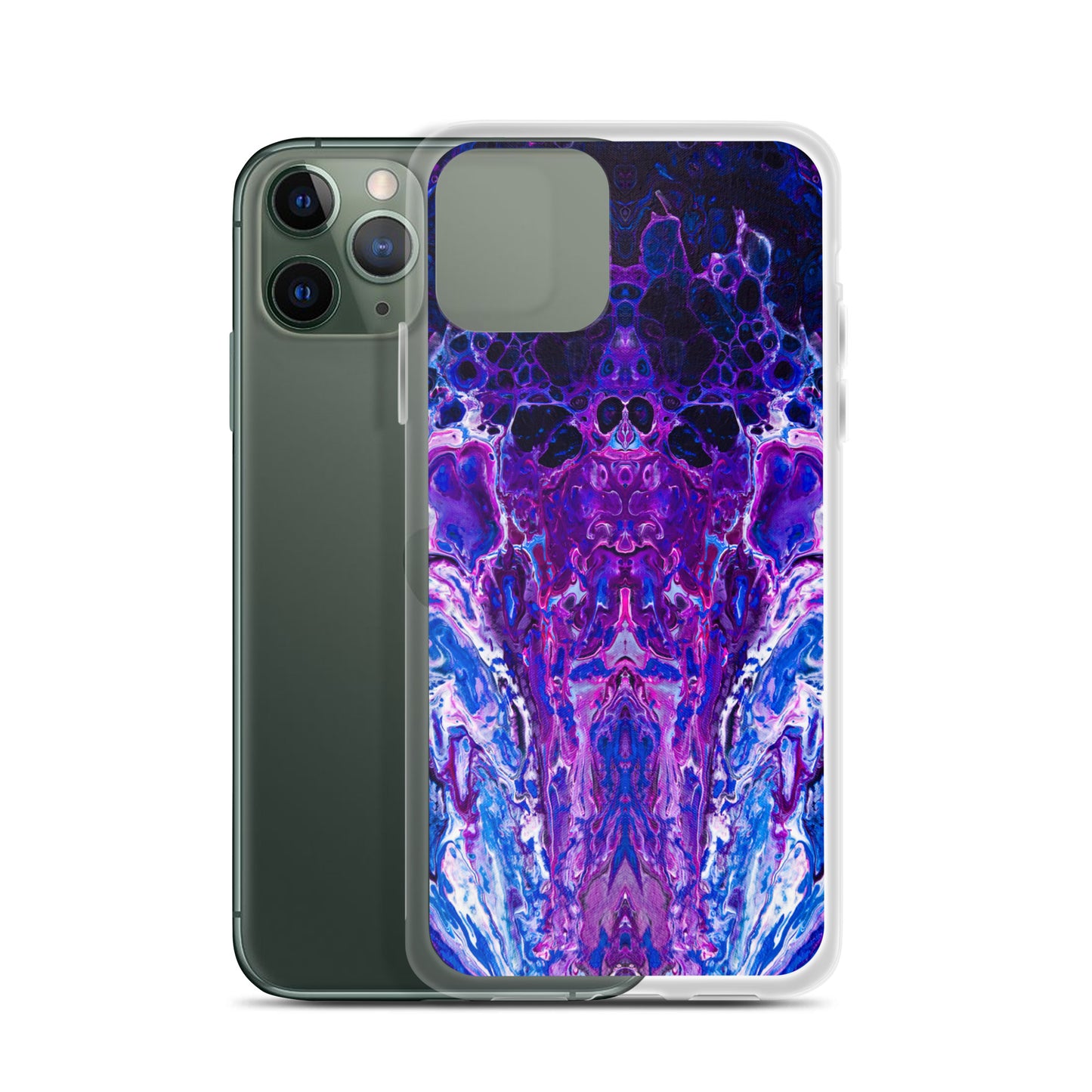 Mauve Haze - NightOwl-Studio Colorful Phone Case Compatible with iPhone