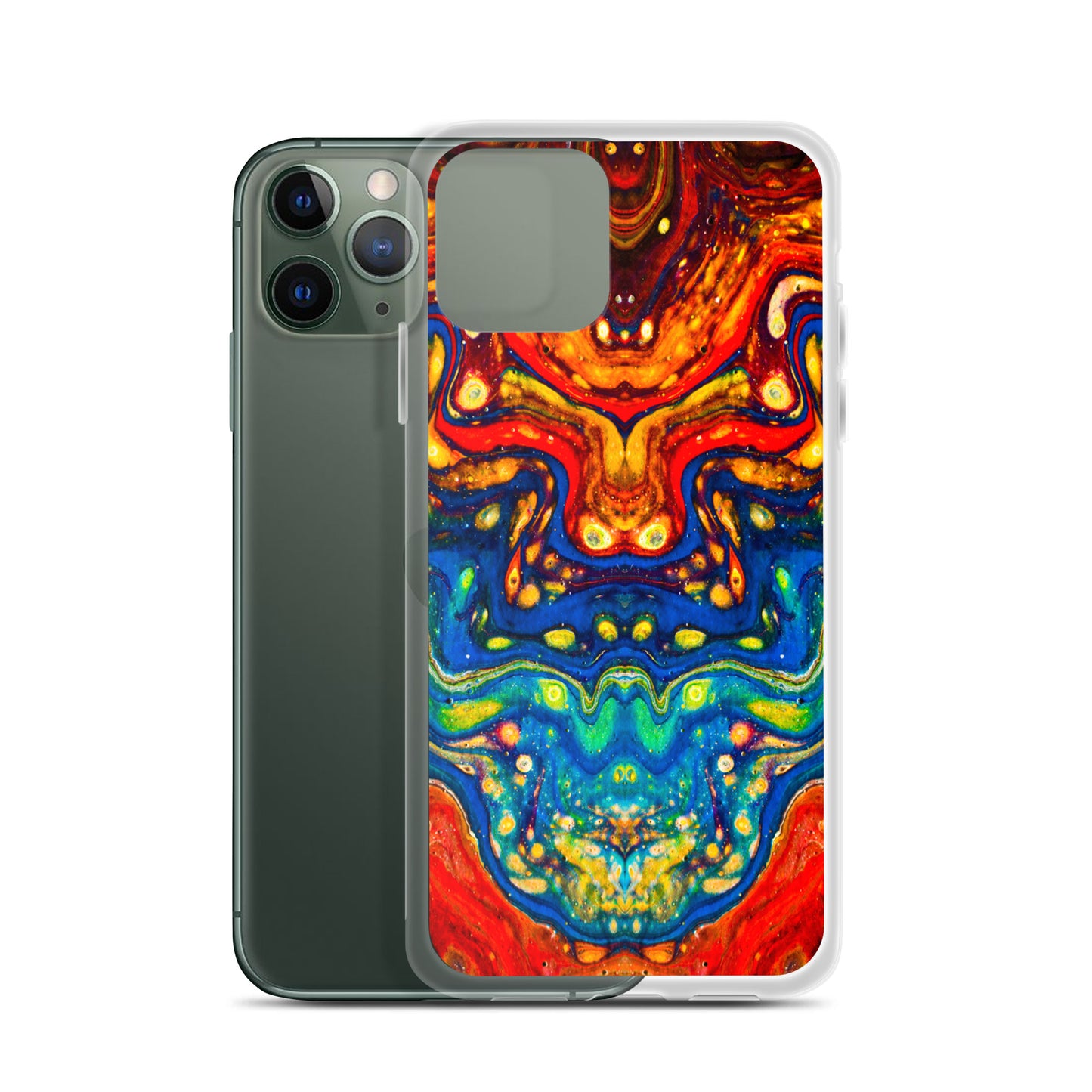 NightOwl Studio Custom Phone Case Compatible with iPhone, Ultra Slim Cover with Heavy Duty Scratch Resistant Shockproof Protection, Color Dragon