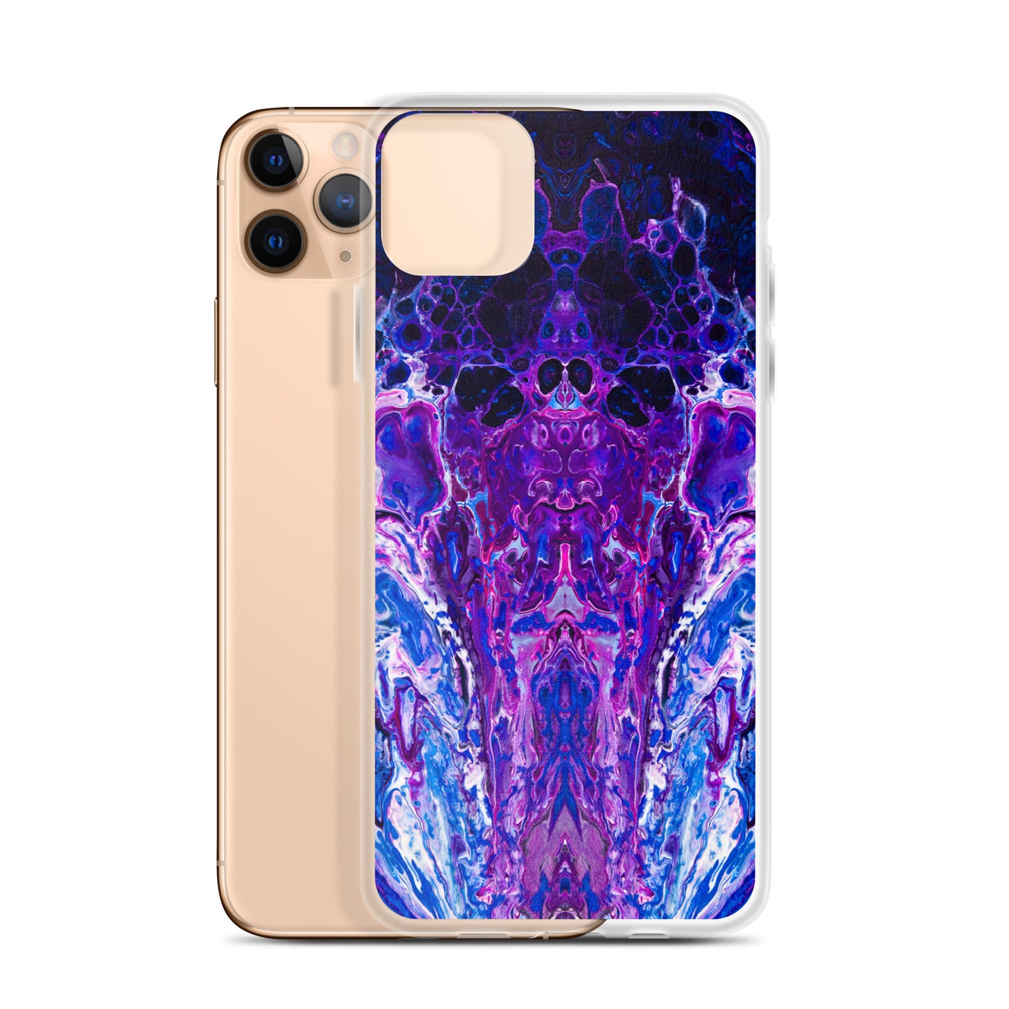 Mauve Haze - NightOwl-Studio Colorful Phone Case Compatible with iPhone