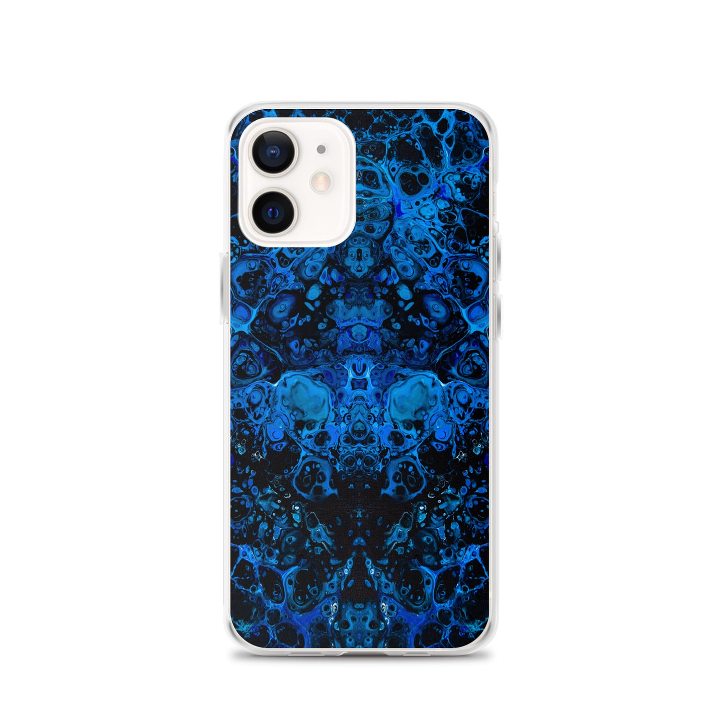 NightOwl Studio Custom Phone Case Compatible with iPhone, Ultra Slim Cover with Heavy Duty Scratch Resistant Shockproof Protection, Azul