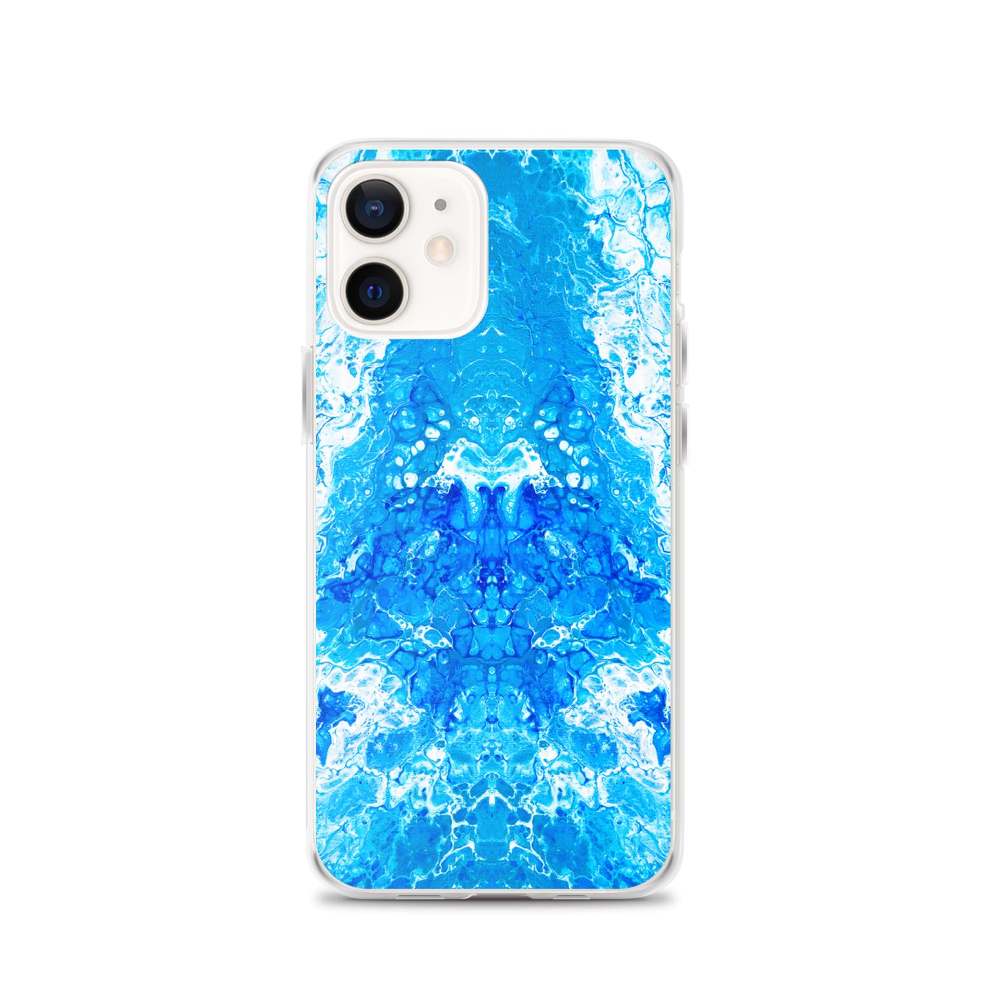 Blue Power - NightOwl-Studio Colorful Phone Case Compatible with iPhone