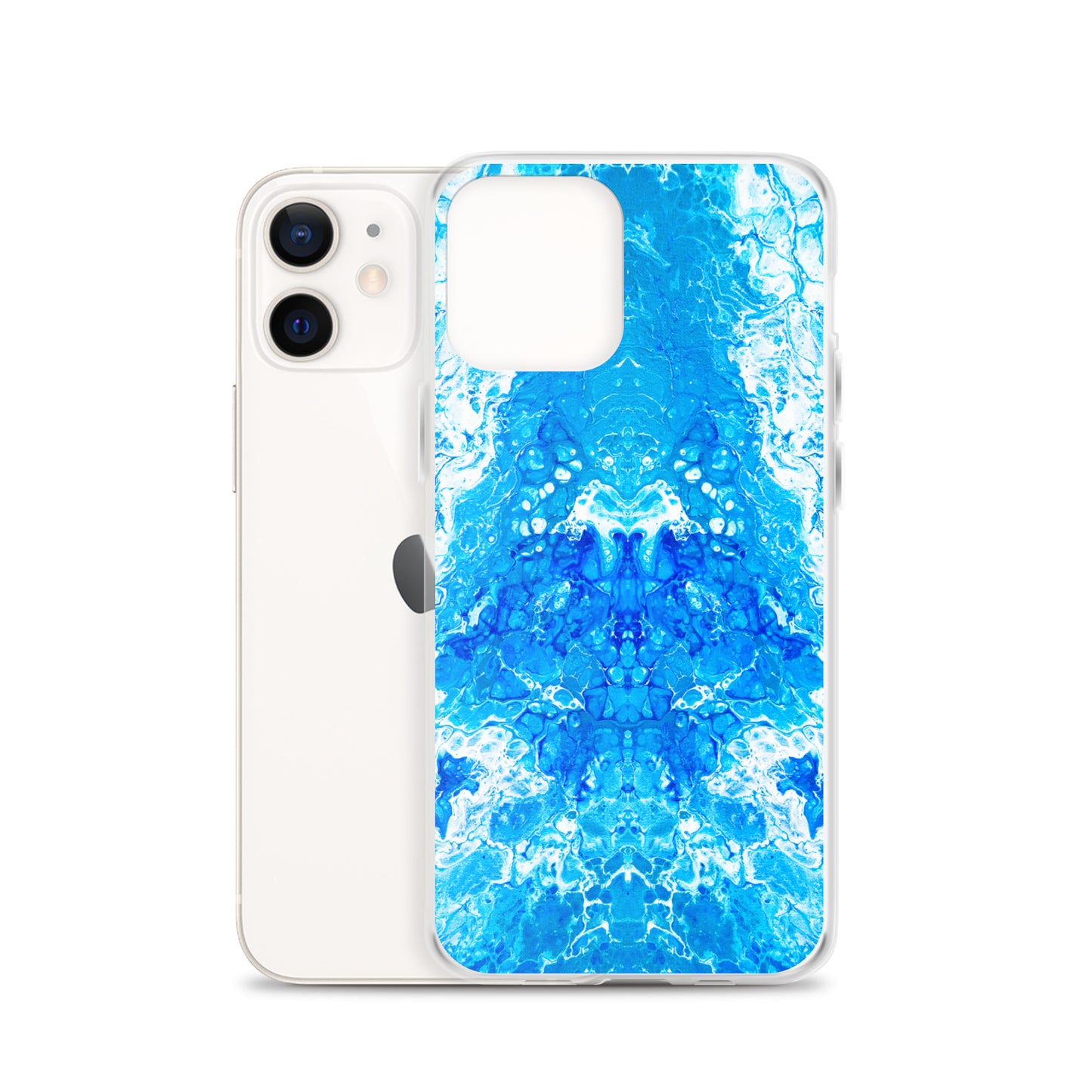 Blue Power - NightOwl-Studio Colorful Phone Case Compatible with iPhone