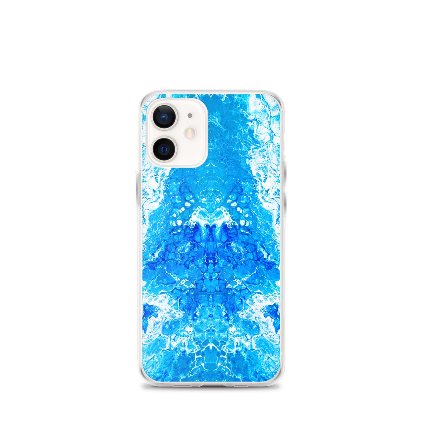 Blue Power - NightOwl-Studio Colorful Phone Case Compatible with iPhone