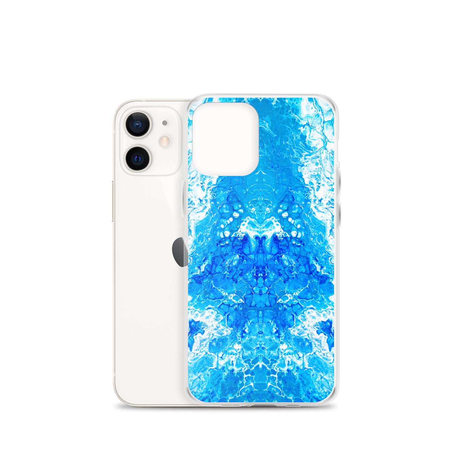 Blue Power - NightOwl-Studio Colorful Phone Case Compatible with iPhone