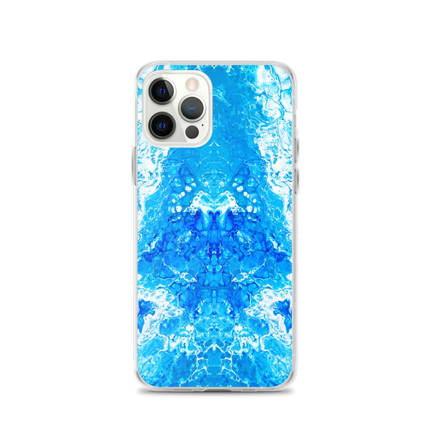 Blue Power - NightOwl-Studio Colorful Phone Case Compatible with iPhone