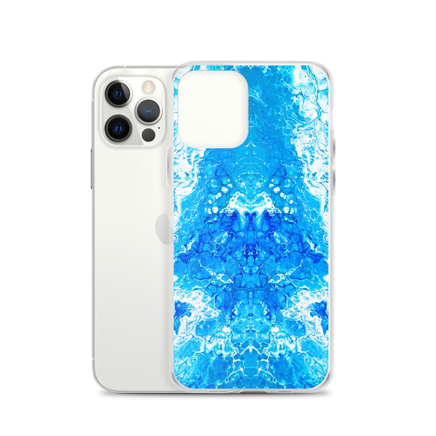 Blue Power - NightOwl-Studio Colorful Phone Case Compatible with iPhone