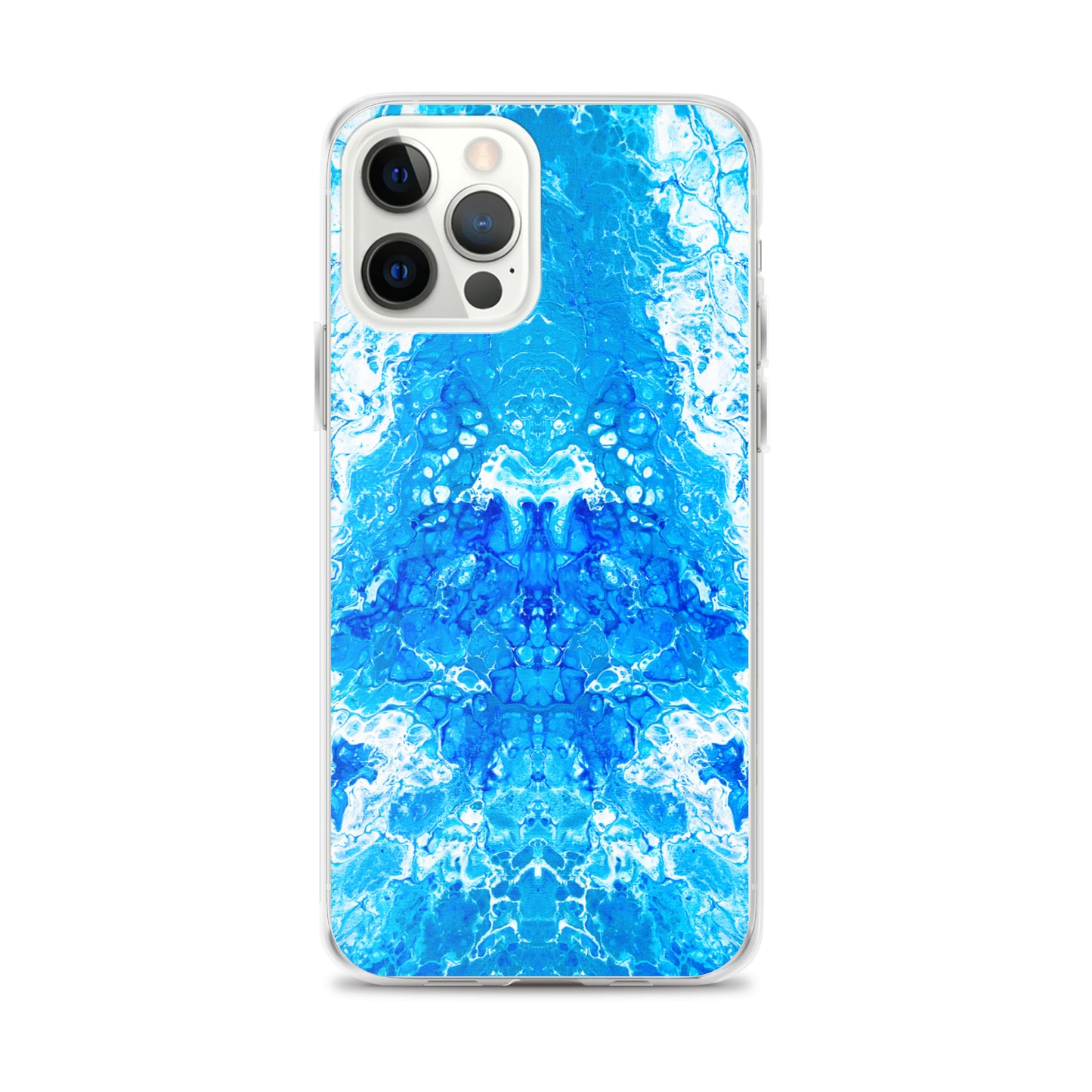 Blue Power - NightOwl-Studio Colorful Phone Case Compatible with iPhone