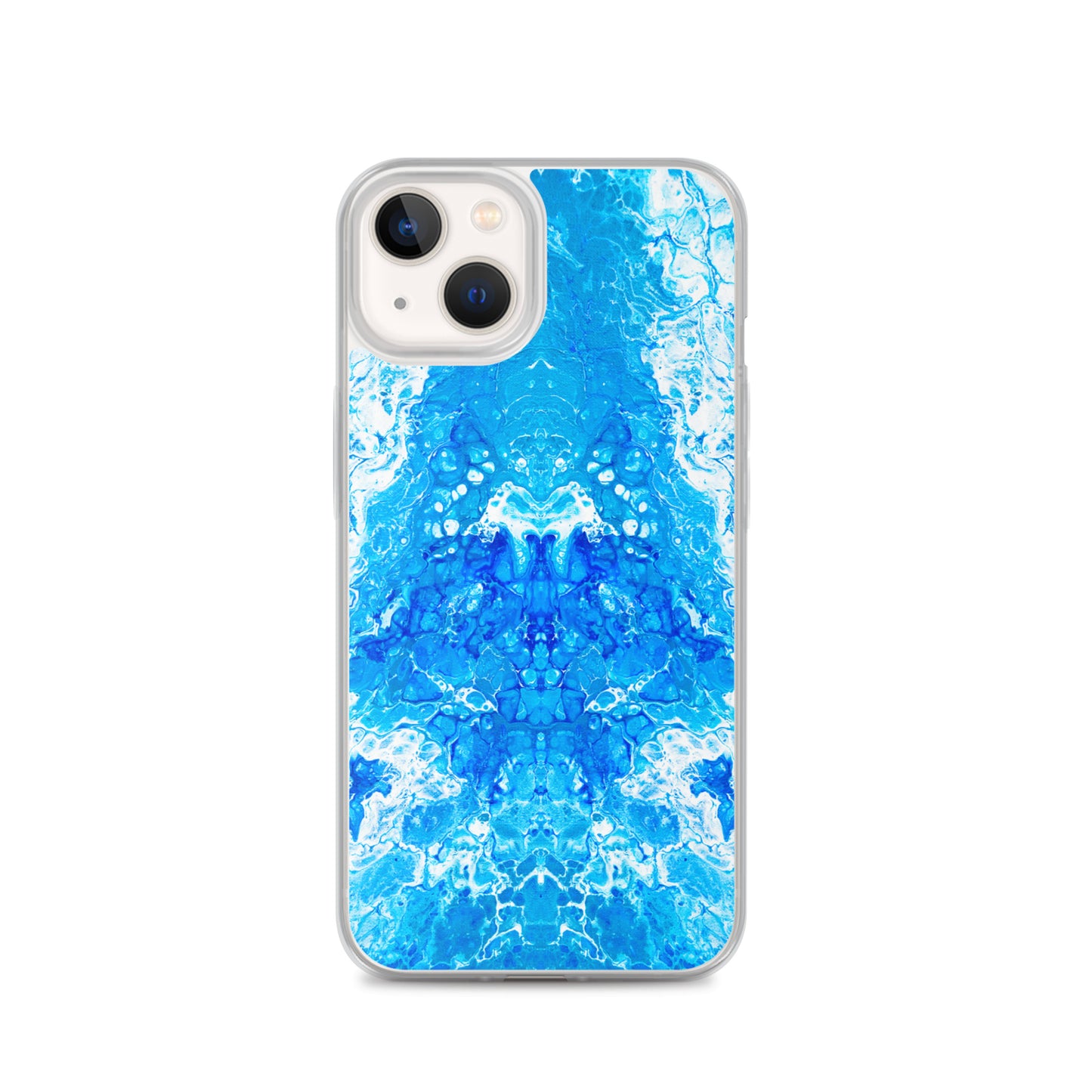 Blue Power - NightOwl-Studio Colorful Phone Case Compatible with iPhone