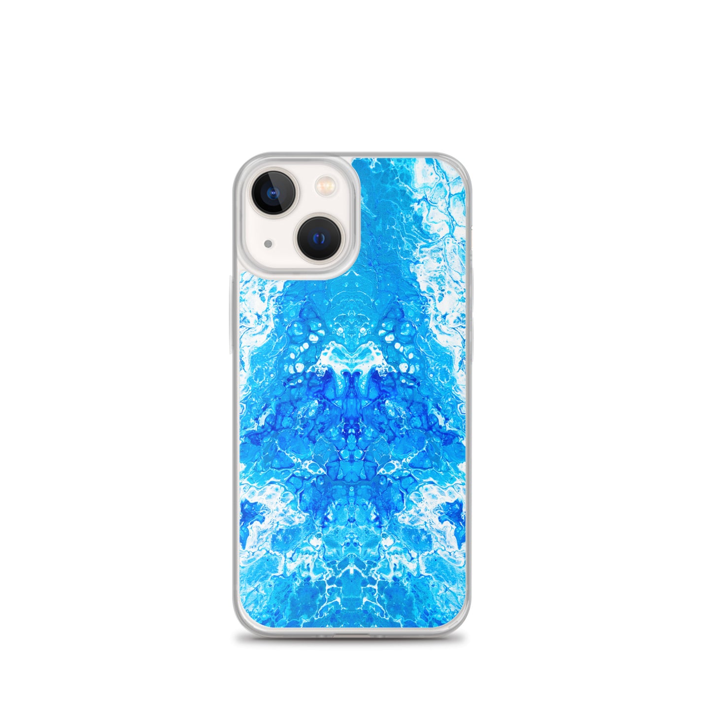 Blue Power - NightOwl-Studio Colorful Phone Case Compatible with iPhone