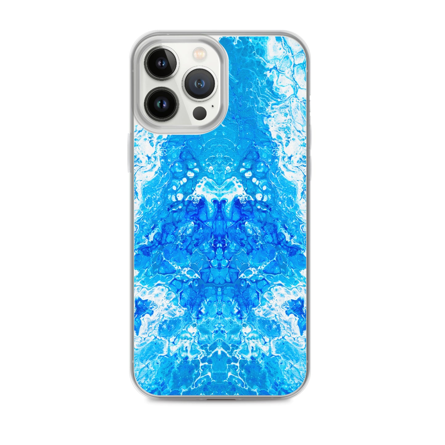 Blue Power - NightOwl-Studio Colorful Phone Case Compatible with iPhone