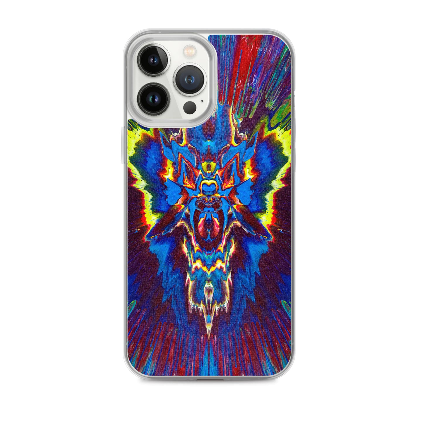 NightOwl Studio Custom Phone Case Compatible with iPhone, Ultra Slim Cover with Heavy Duty Scratch Resistant Shockproof Protection, Angel Storm