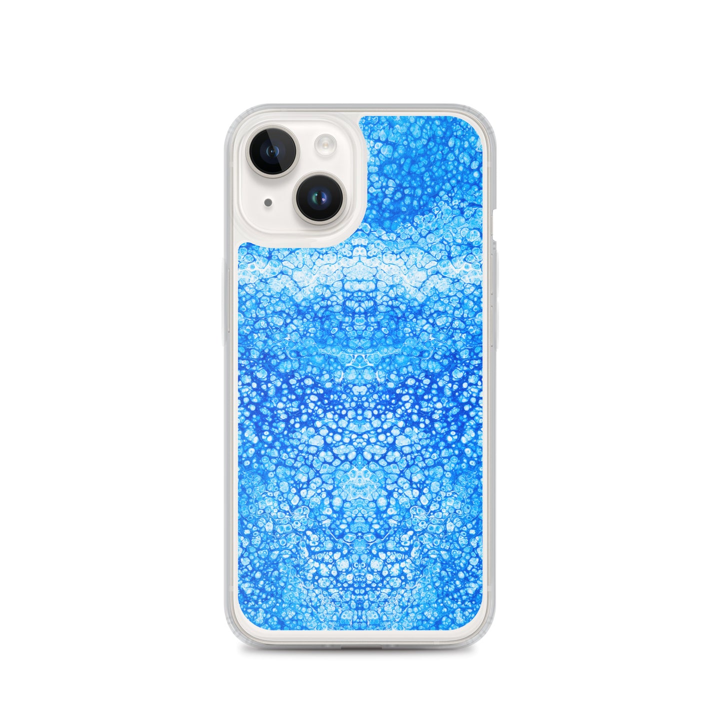 NightOwl Studio Custom Phone Case Compatible with iPhone, Ultra Slim Cover with Heavy Duty Scratch Resistant Shockproof Protection, Cryptic Blue