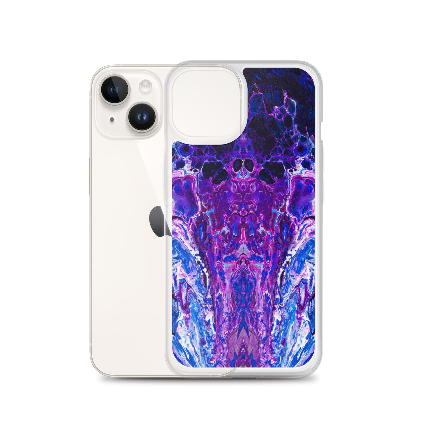 Mauve Haze - NightOwl-Studio Colorful Phone Case Compatible with iPhone