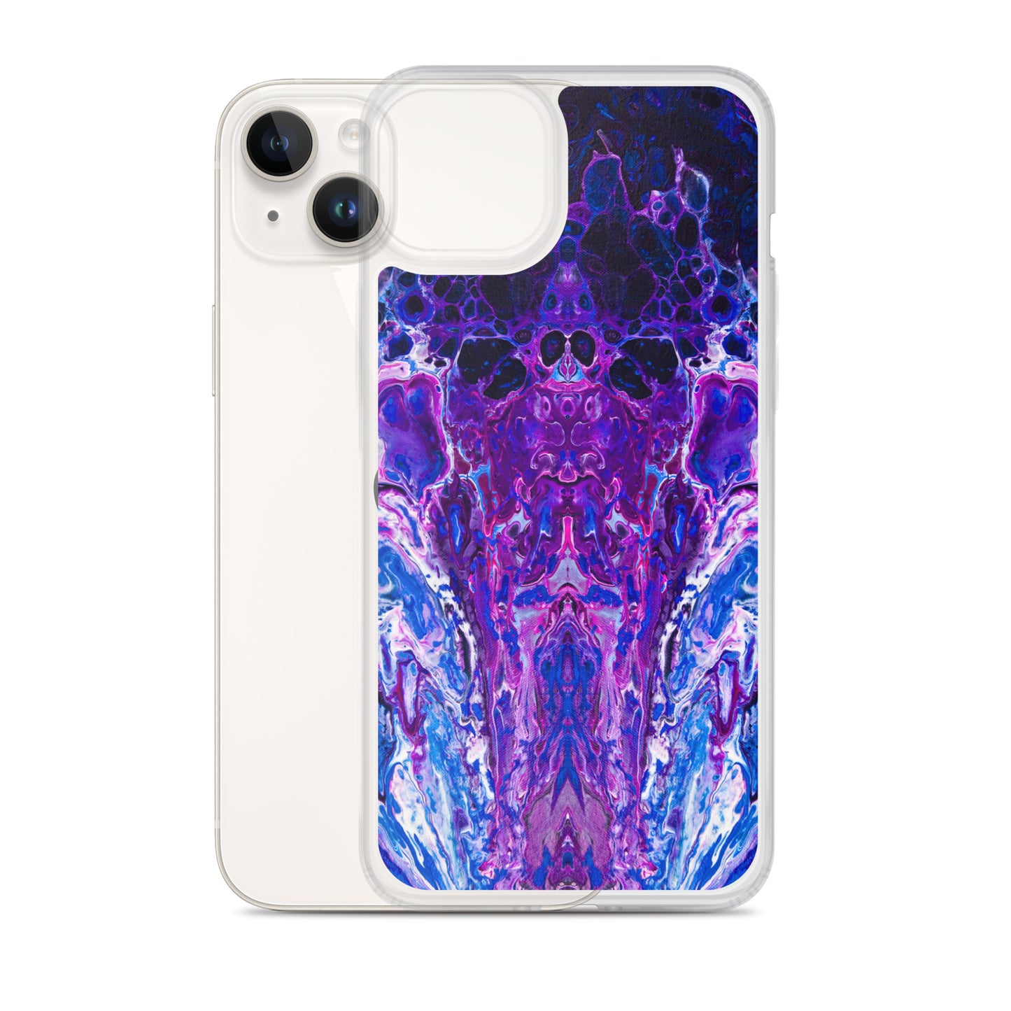 Mauve Haze - NightOwl-Studio Colorful Phone Case Compatible with iPhone