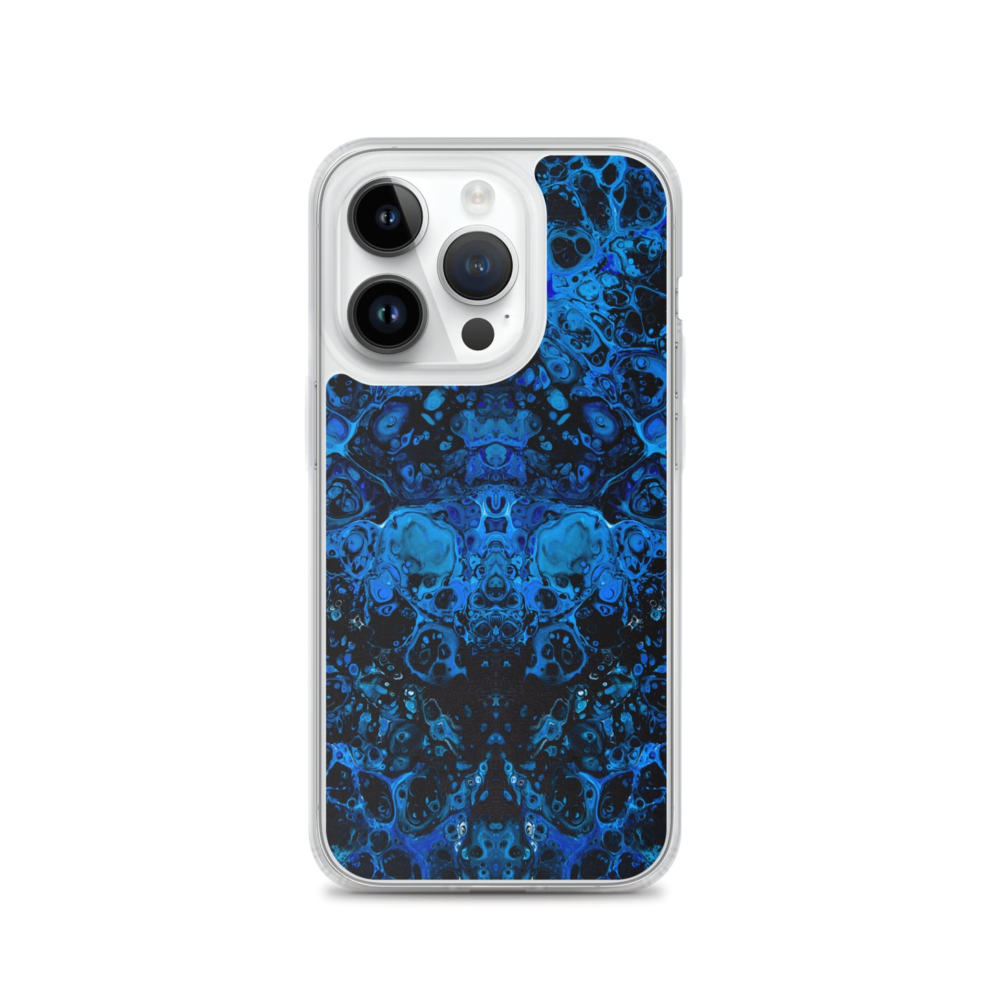 NightOwl Studio Custom Phone Case Compatible with iPhone, Ultra Slim Cover with Heavy Duty Scratch Resistant Shockproof Protection, Azul