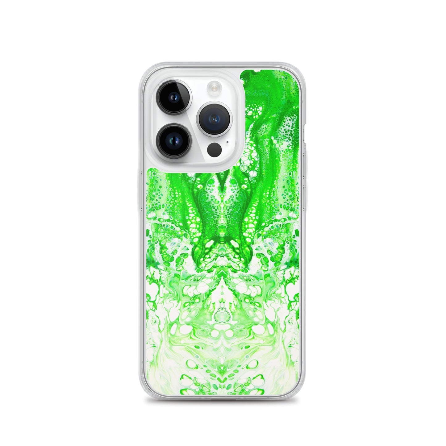 NightOwl Studio Custom Phone Case Compatible with iPhone, Ultra Slim Cover with Heavy Duty Scratch Resistant Shockproof Protection, Lime Time