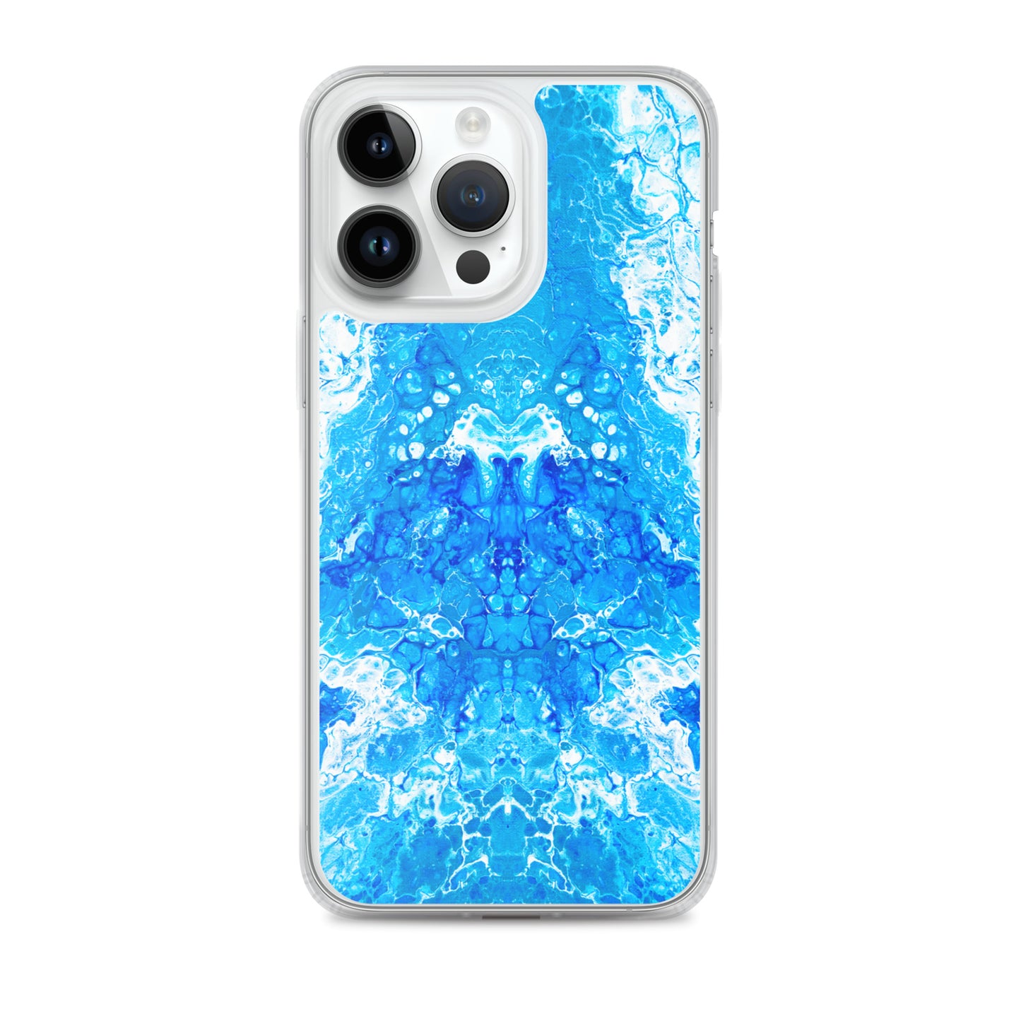 Blue Power - NightOwl-Studio Colorful Phone Case Compatible with iPhone