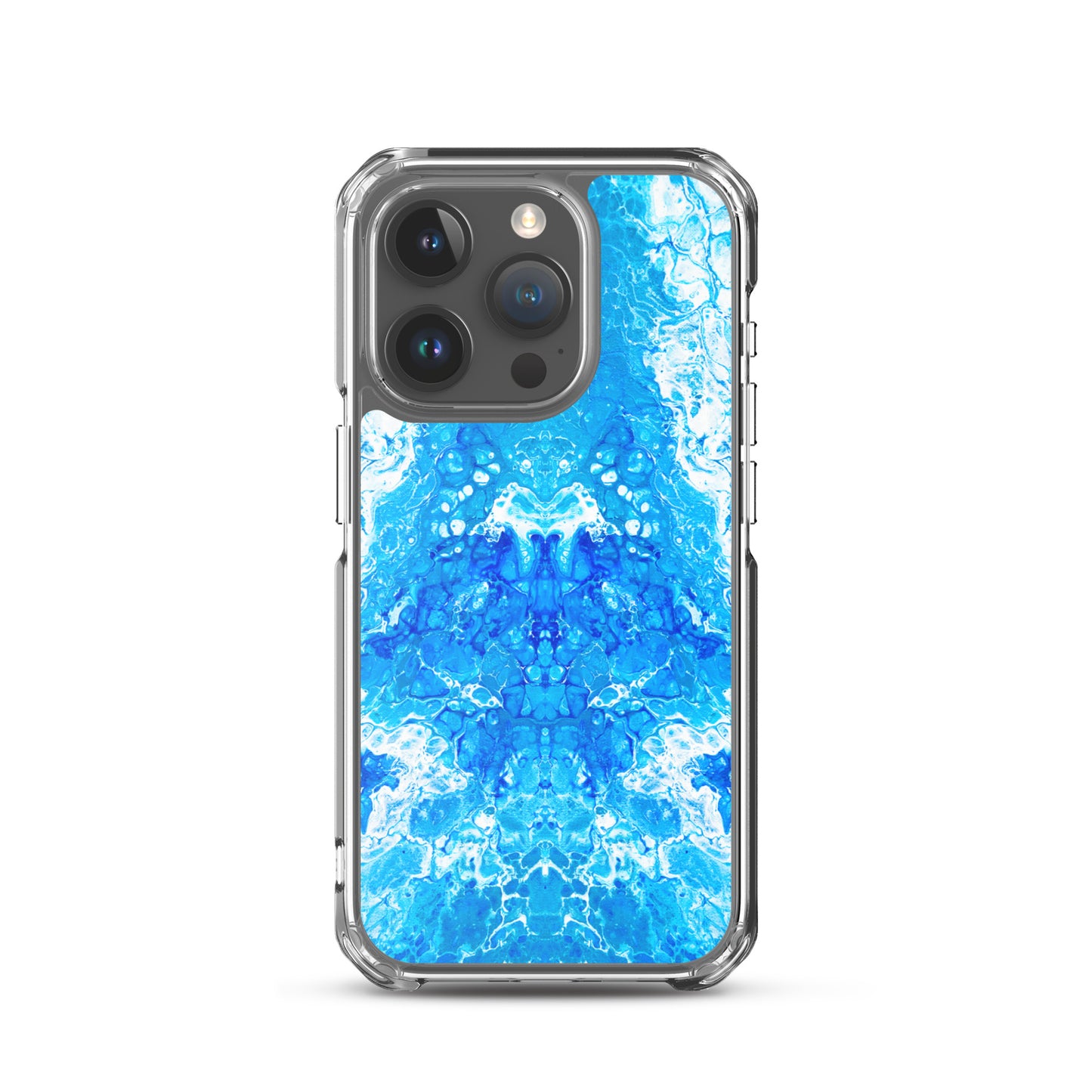 Blue Power - NightOwl-Studio Colorful Phone Case Compatible with iPhone