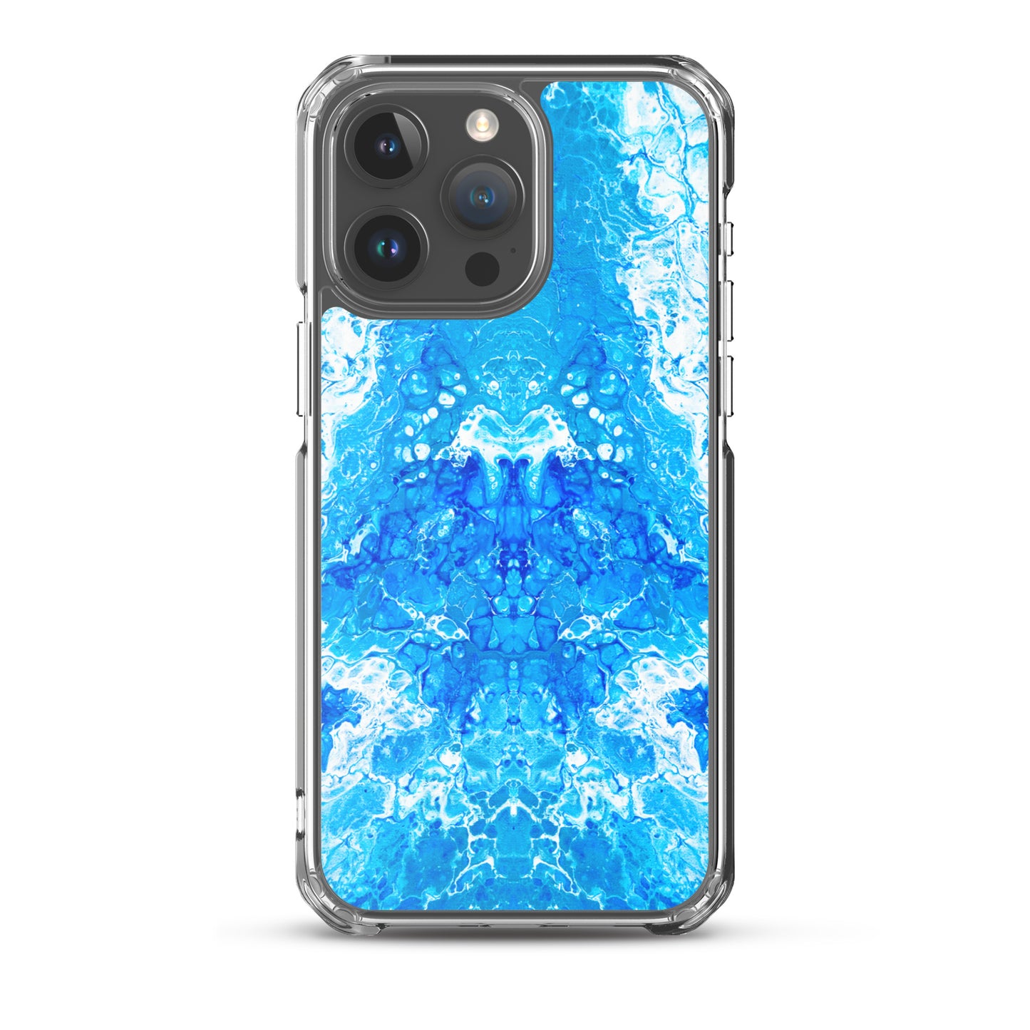 Blue Power - NightOwl-Studio Colorful Phone Case Compatible with iPhone