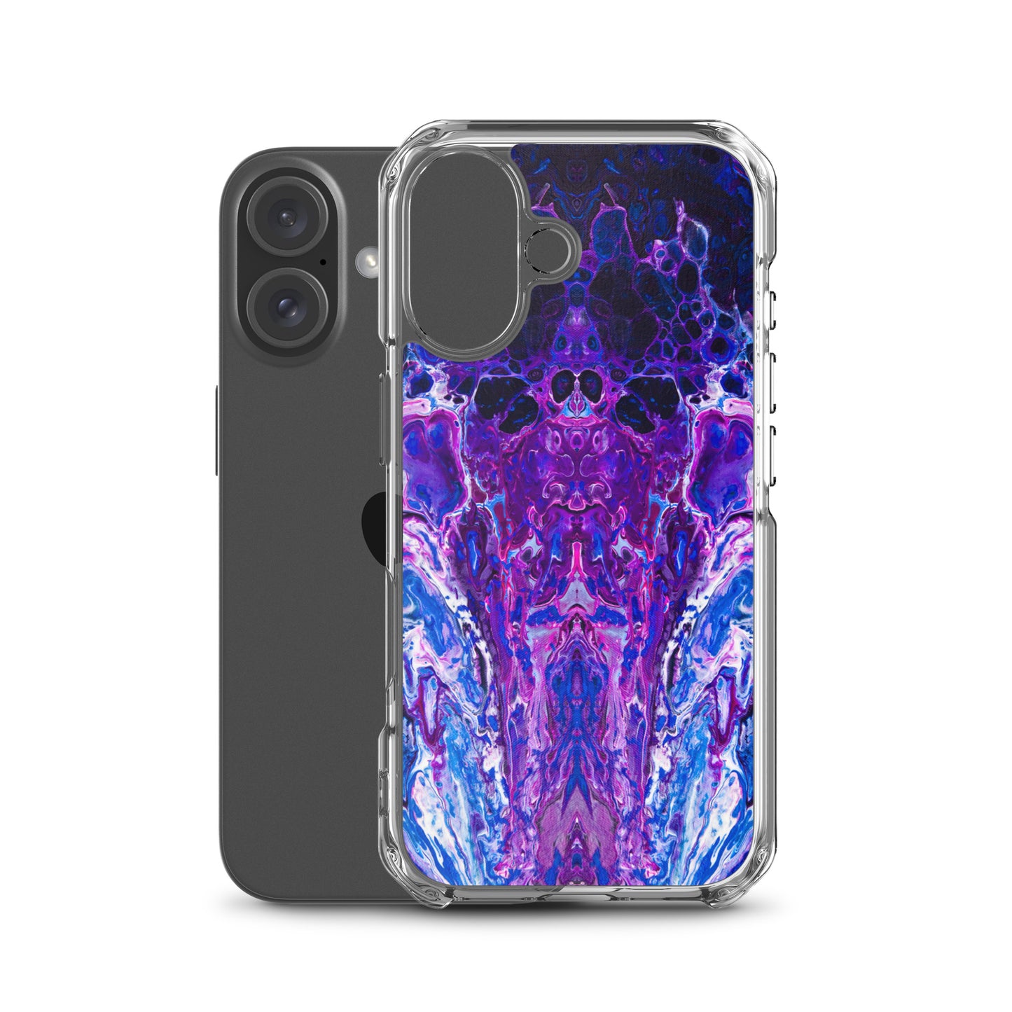 Mauve Haze - NightOwl-Studio Colorful Phone Case Compatible with iPhone