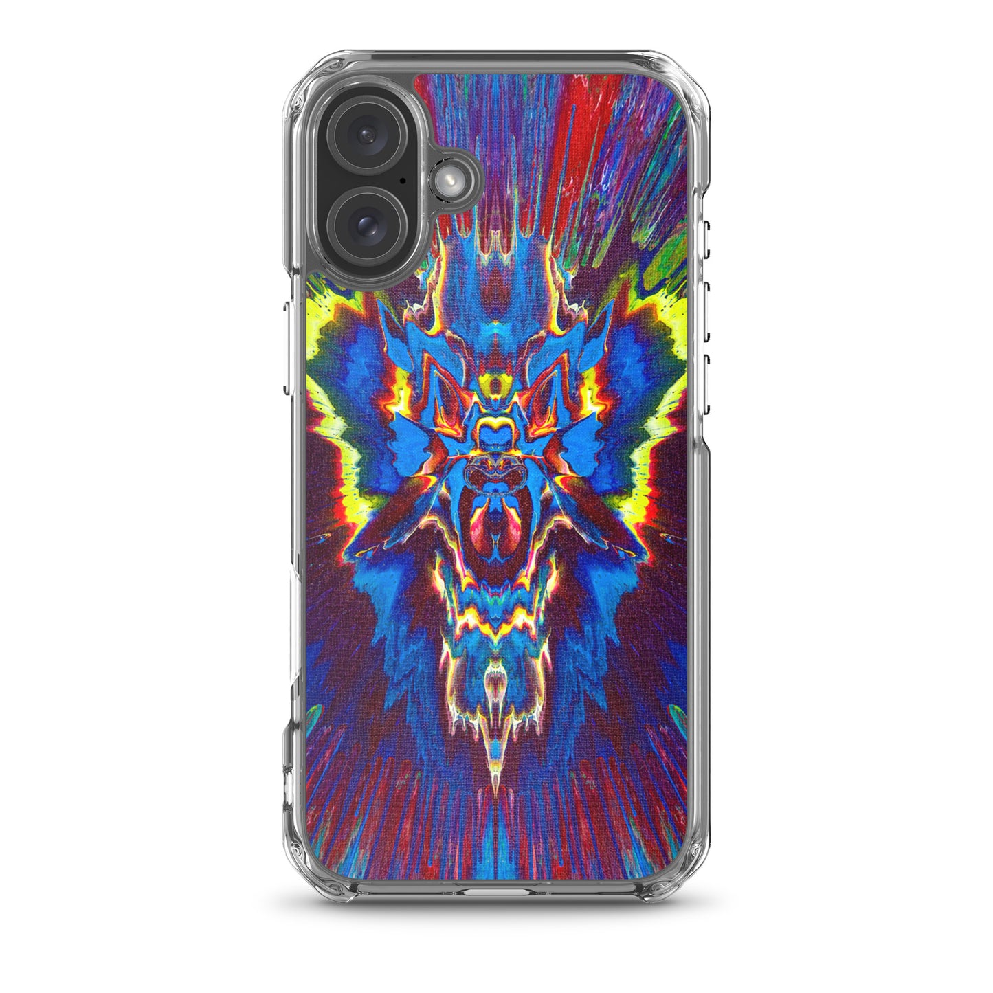 NightOwl Studio Custom Phone Case Compatible with iPhone, Ultra Slim Cover with Heavy Duty Scratch Resistant Shockproof Protection, Angel Storm