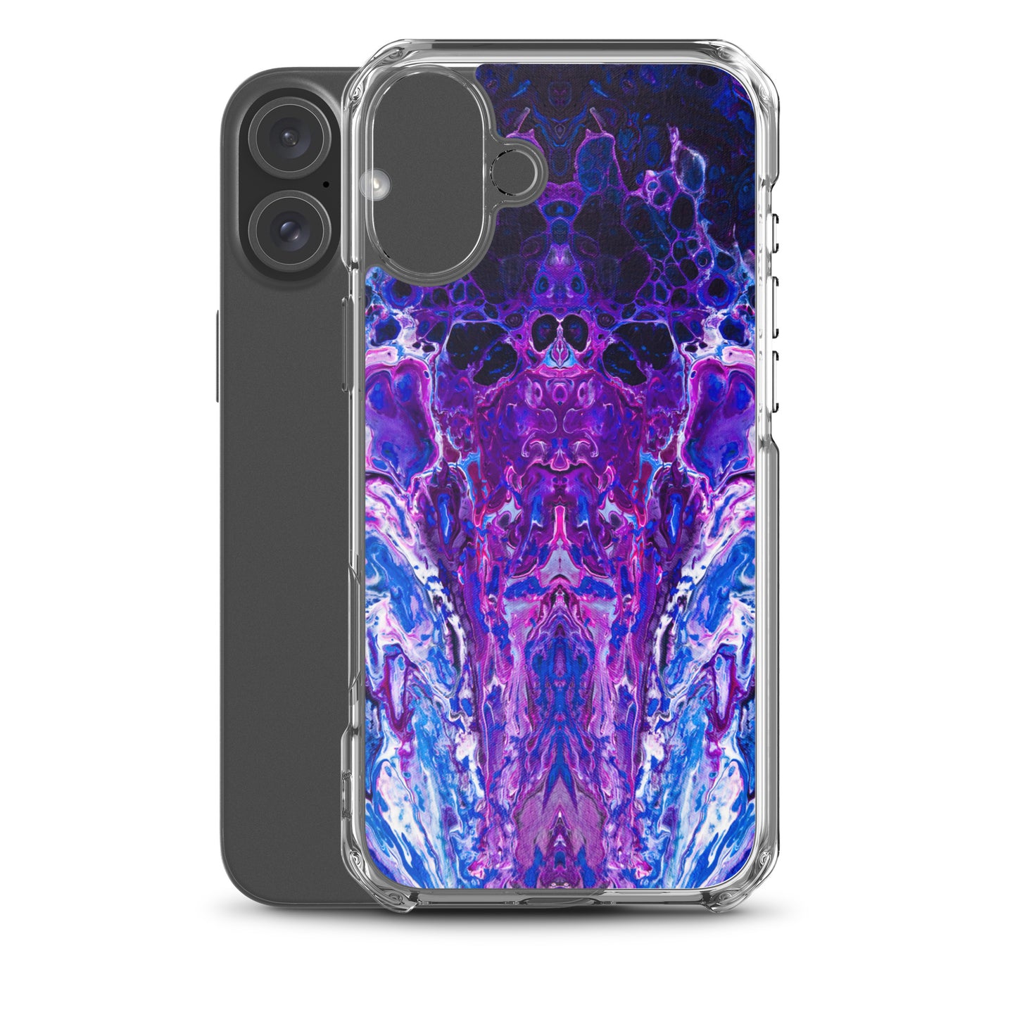 Mauve Haze - NightOwl-Studio Colorful Phone Case Compatible with iPhone