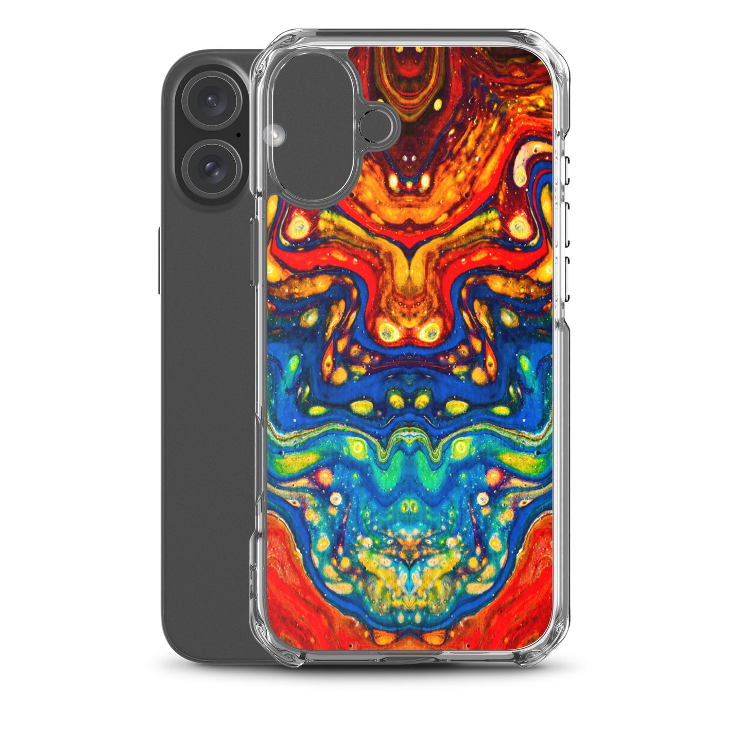 NightOwl Studio Custom Phone Case Compatible with iPhone, Ultra Slim Cover with Heavy Duty Scratch Resistant Shockproof Protection, Color Dragon