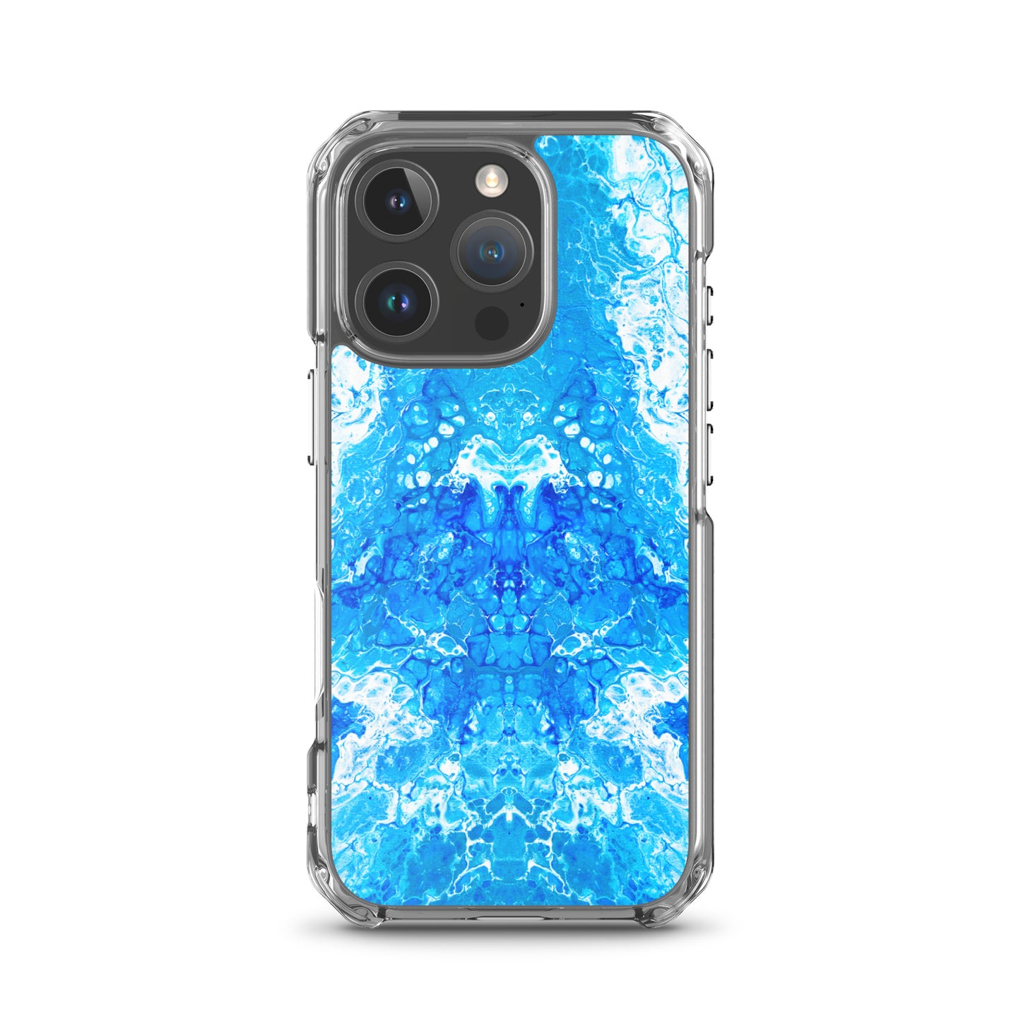 Blue Power - NightOwl-Studio Colorful Phone Case Compatible with iPhone