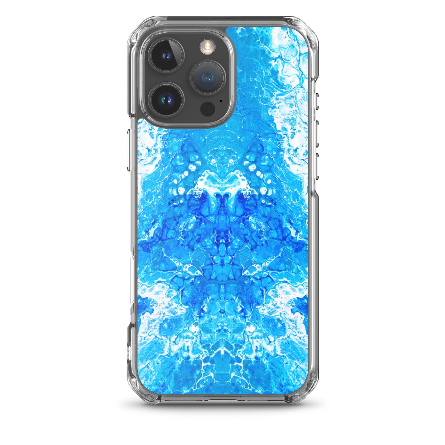 Blue Power - NightOwl-Studio Colorful Phone Case Compatible with iPhone