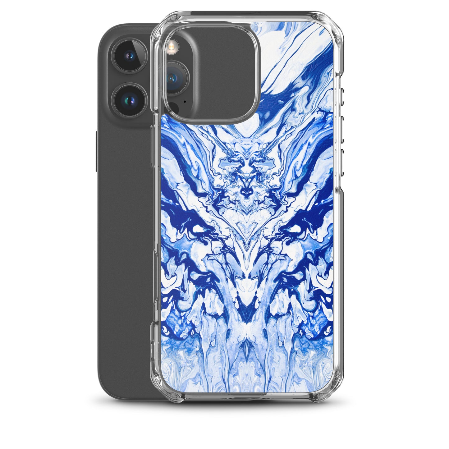 NightOwl Studio Custom Phone Case Compatible with iPhone, Ultra Slim Cover with Heavy Duty Scratch Resistant Shockproof Protection, Lord Blue