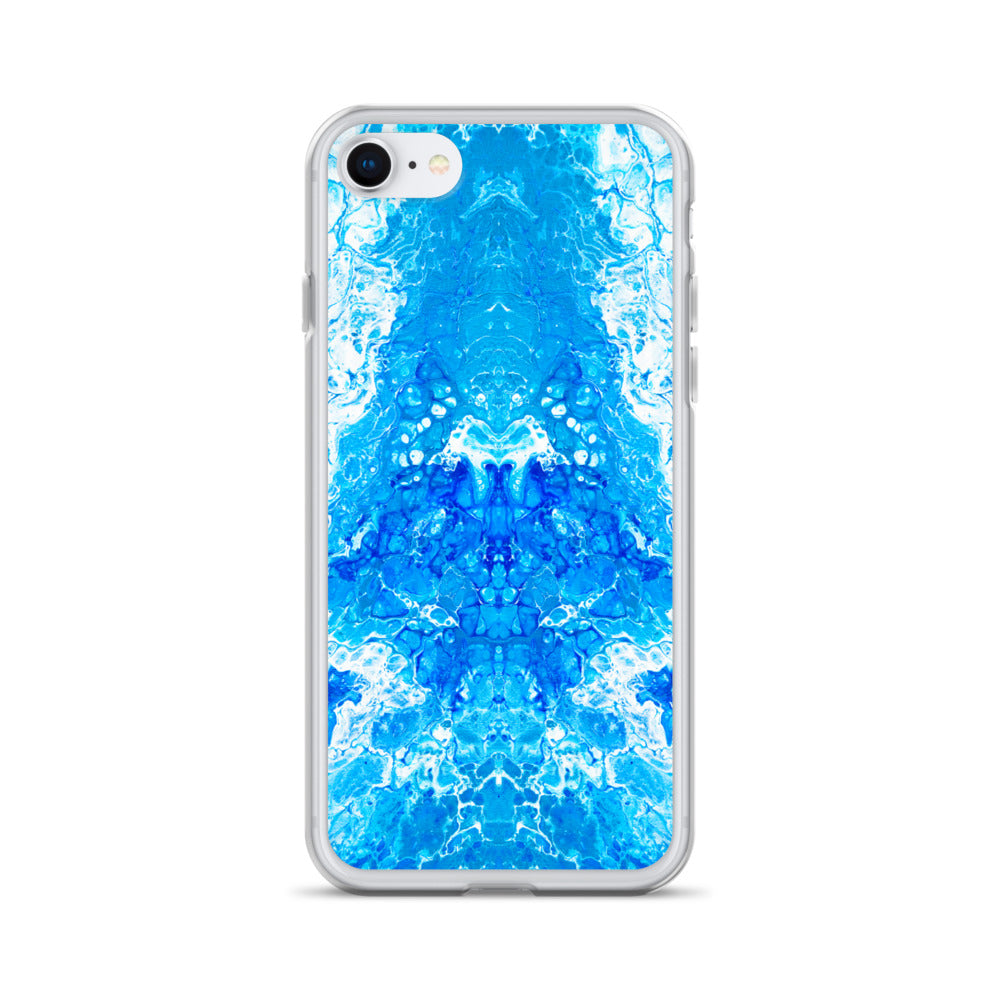 Blue Power - NightOwl-Studio Colorful Phone Case Compatible with iPhone