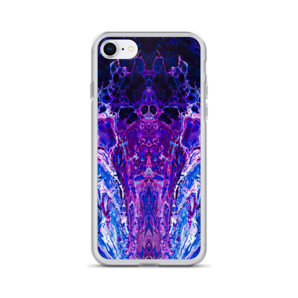 Mauve Haze - NightOwl-Studio Colorful Phone Case Compatible with iPhone