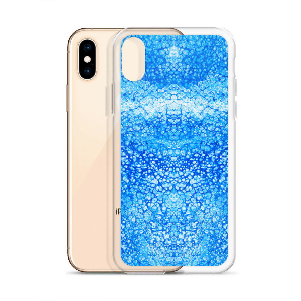 NightOwl Studio Custom Phone Case Compatible with iPhone, Ultra Slim Cover with Heavy Duty Scratch Resistant Shockproof Protection, Cryptic Blue