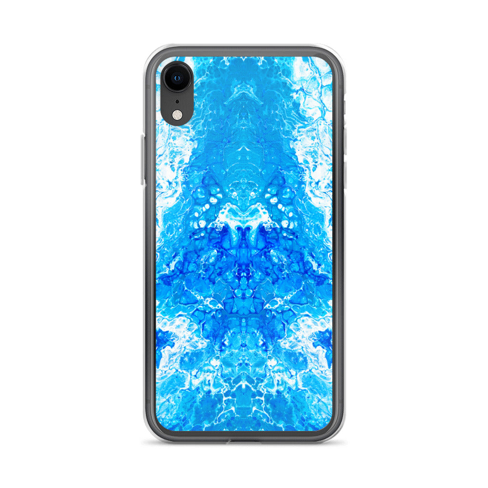 Blue Power - NightOwl-Studio Colorful Phone Case Compatible with iPhone