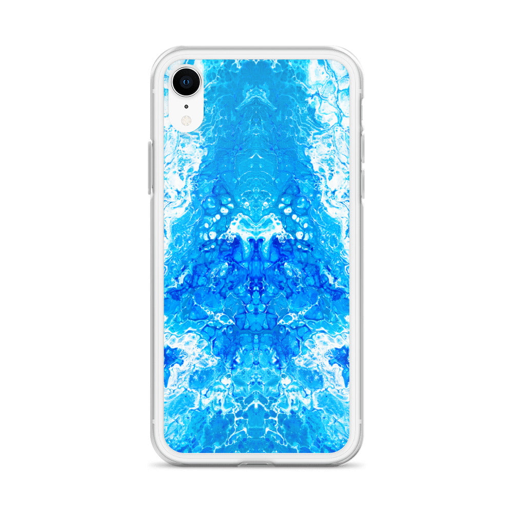 Blue Power - NightOwl-Studio Colorful Phone Case Compatible with iPhone