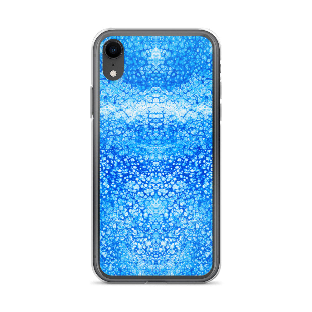 NightOwl Studio Custom Phone Case Compatible with iPhone, Ultra Slim Cover with Heavy Duty Scratch Resistant Shockproof Protection, Cryptic Blue