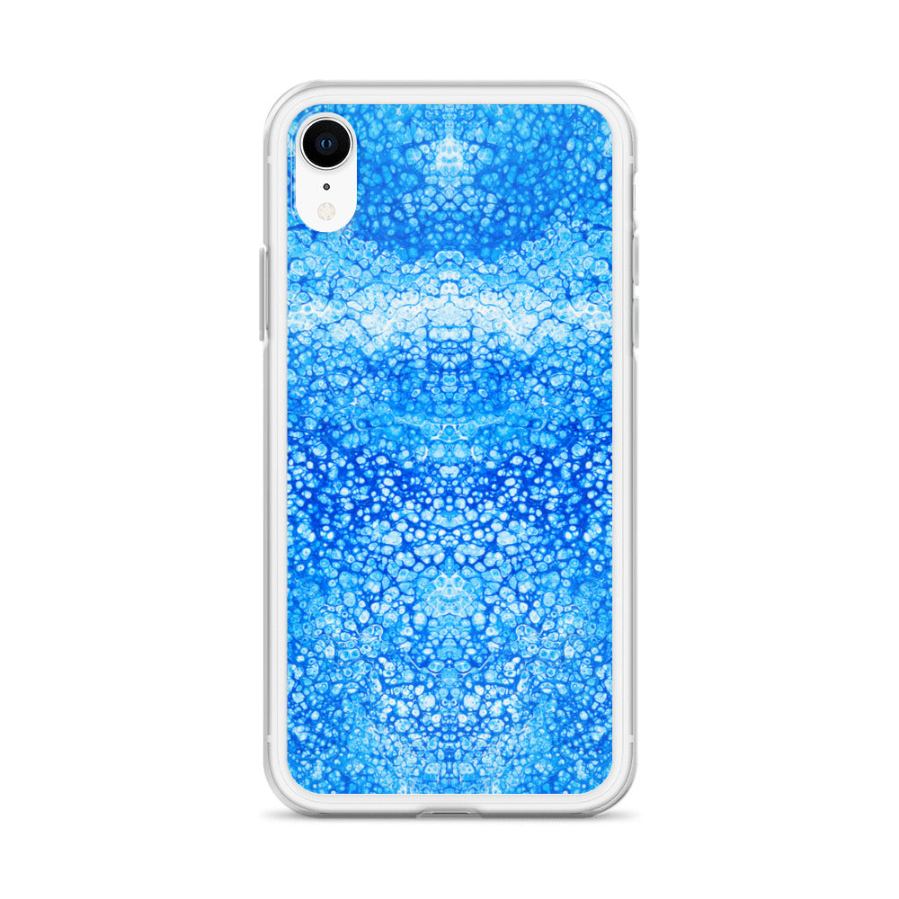 NightOwl Studio Custom Phone Case Compatible with iPhone, Ultra Slim Cover with Heavy Duty Scratch Resistant Shockproof Protection, Cryptic Blue