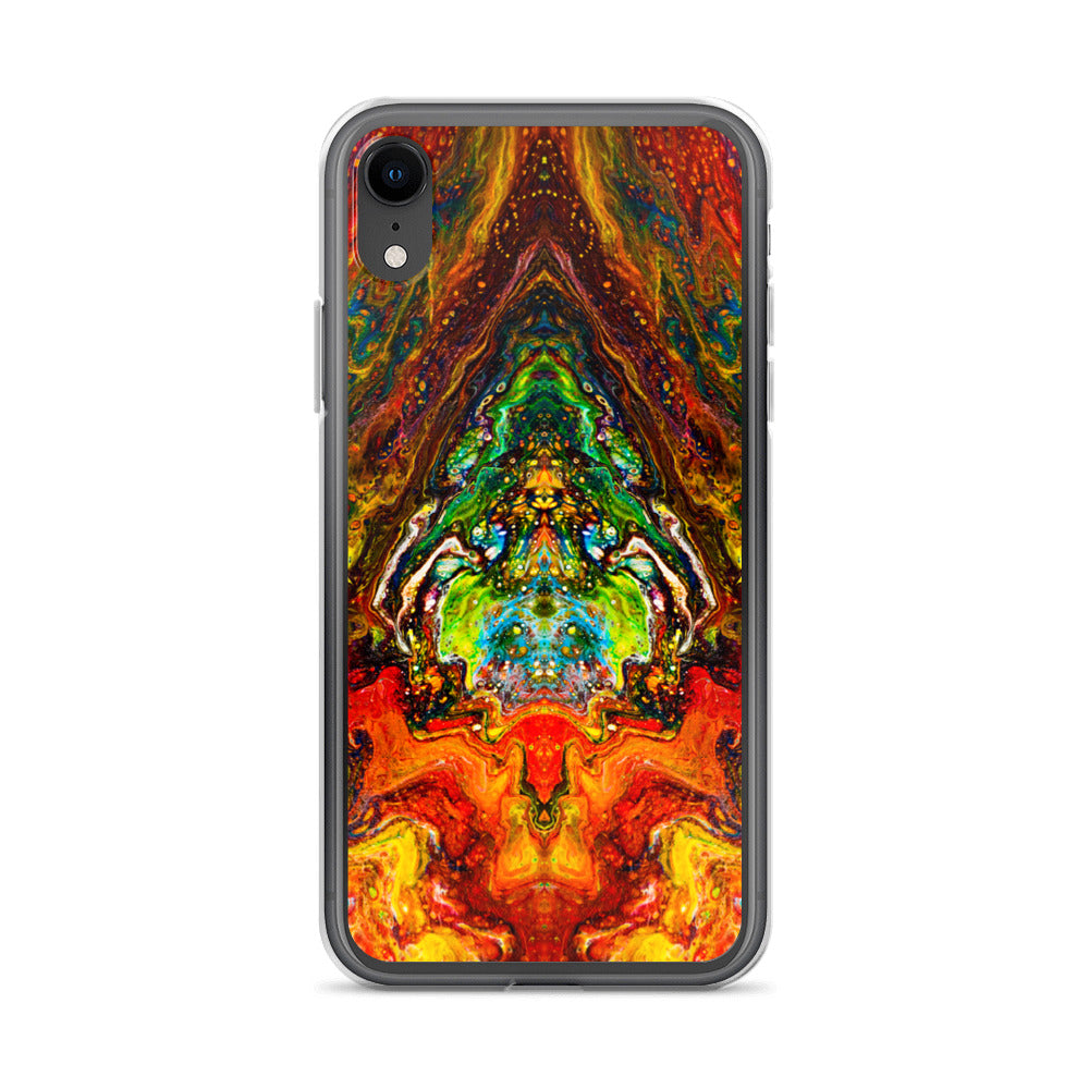 NightOwl Studio Custom Phone Case Compatible with iPhone, Ultra Slim Cover with Heavy Duty Scratch Resistant Shockproof Protection, Psychedelic Something