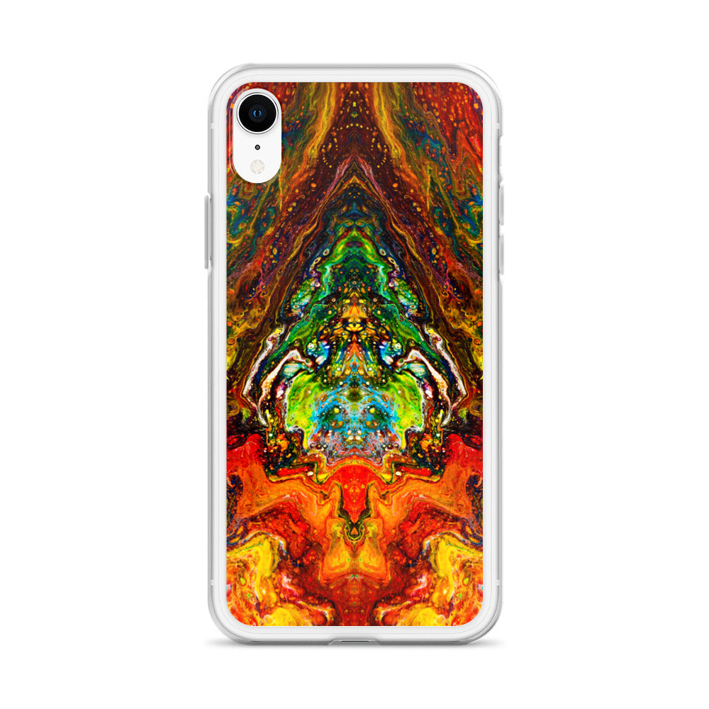 NightOwl Studio Custom Phone Case Compatible with iPhone, Ultra Slim Cover with Heavy Duty Scratch Resistant Shockproof Protection, Psychedelic Something