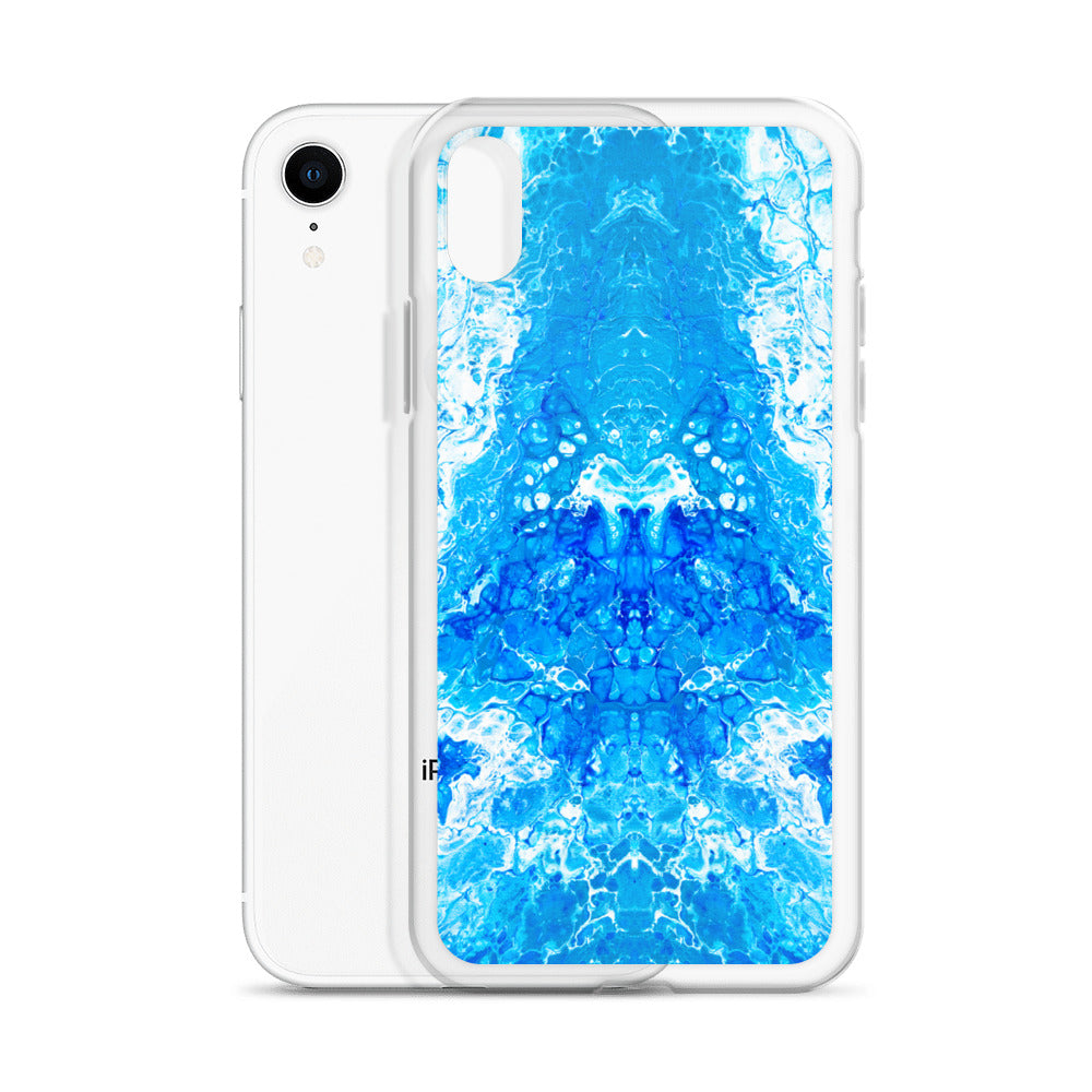 Blue Power - NightOwl-Studio Colorful Phone Case Compatible with iPhone