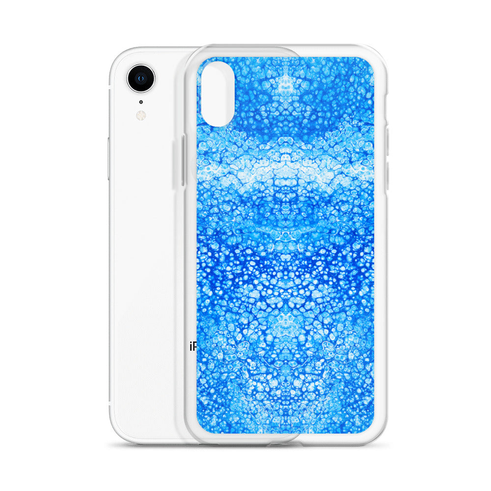 NightOwl Studio Custom Phone Case Compatible with iPhone, Ultra Slim Cover with Heavy Duty Scratch Resistant Shockproof Protection, Cryptic Blue