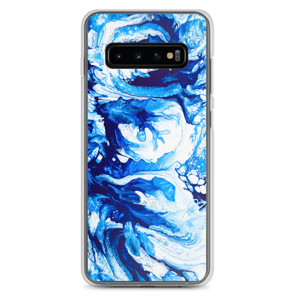 NightOwl Studio Custom Phone Case Compatible with Samsung Galaxy, Slim Cover for Wireless Charging, Drop and Scratch Resistant, The Jester