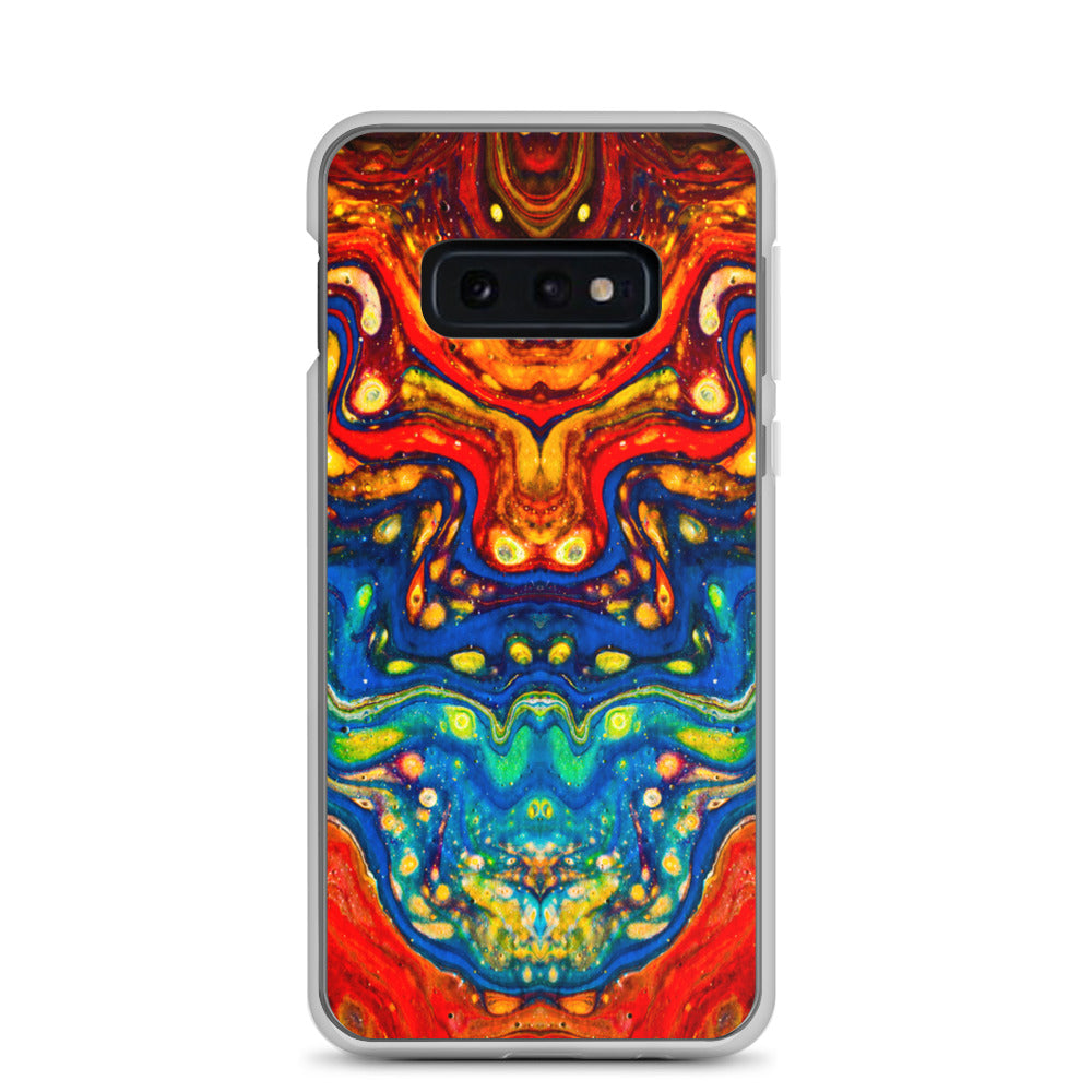 NightOwl Studio Custom Phone Case Compatible with Samsung Galaxy, Slim Cover for Wireless Charging, Drop and Scratch Resistant, Color Dragon