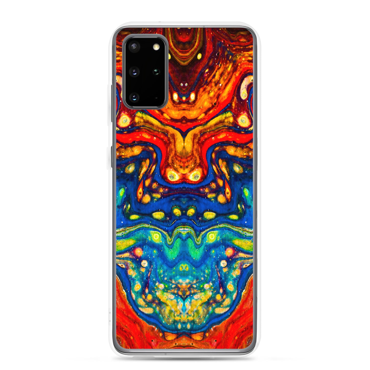 NightOwl Studio Custom Phone Case Compatible with Samsung Galaxy, Slim Cover for Wireless Charging, Drop and Scratch Resistant, Color Dragon