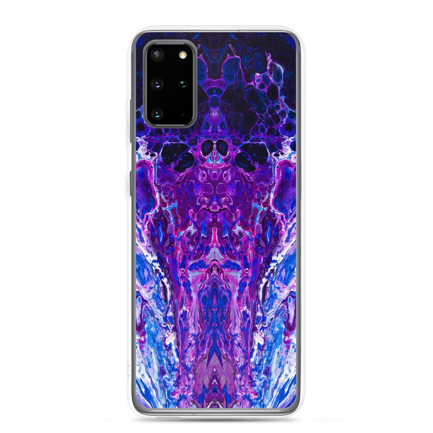 NightOwl Studio Custom Phone Case Compatible with Samsung Galaxy, Slim Cover for Wireless Charging, Drop and Scratch Resistant, Mauve Haze