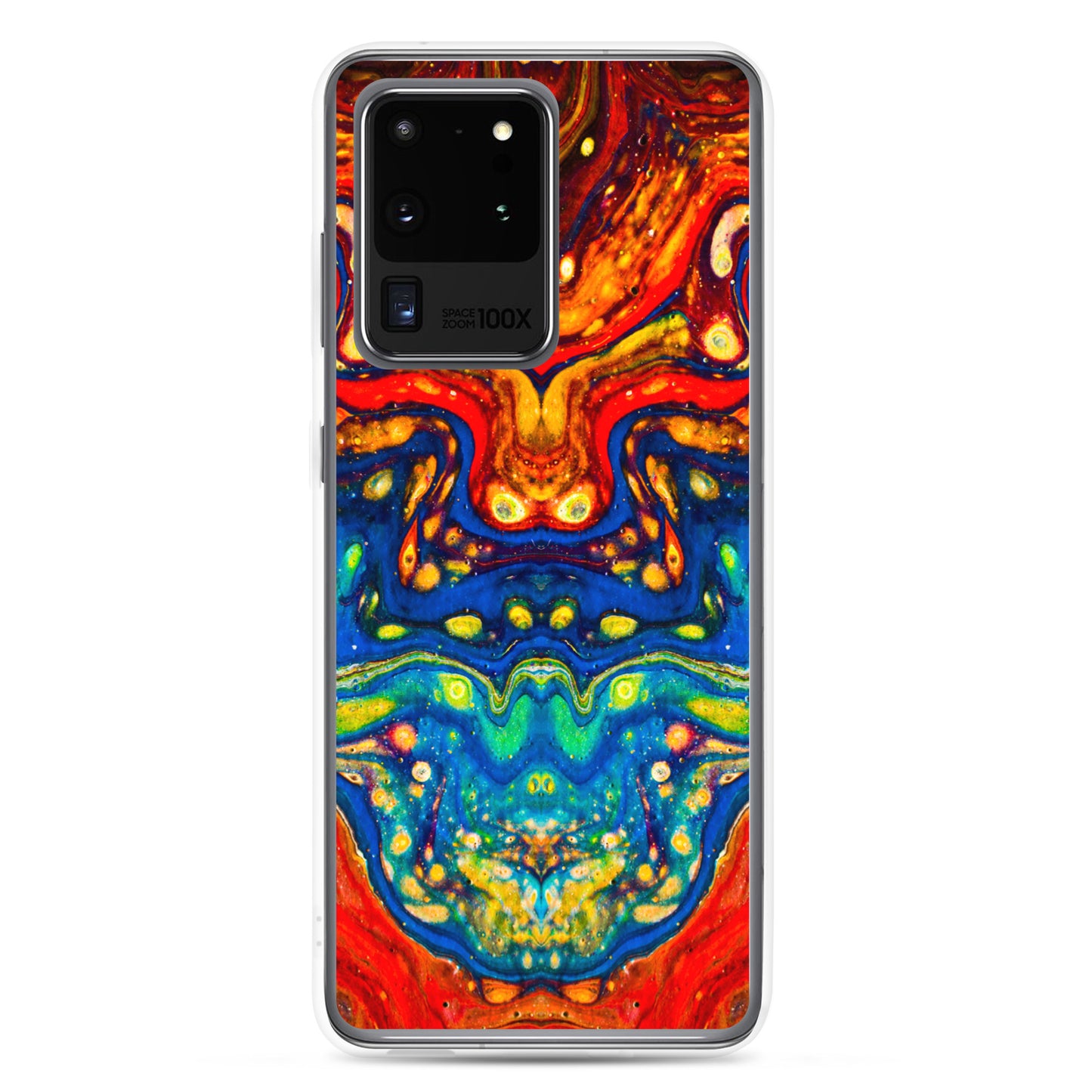 NightOwl Studio Custom Phone Case Compatible with Samsung Galaxy, Slim Cover for Wireless Charging, Drop and Scratch Resistant, Color Dragon