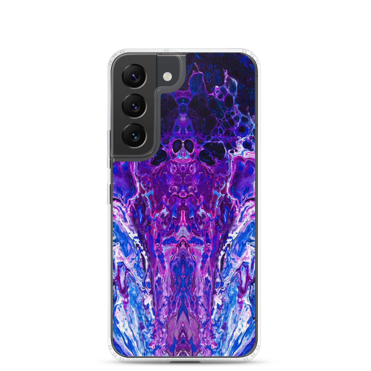 NightOwl Studio Custom Phone Case Compatible with Samsung Galaxy, Slim Cover for Wireless Charging, Drop and Scratch Resistant, Mauve Haze