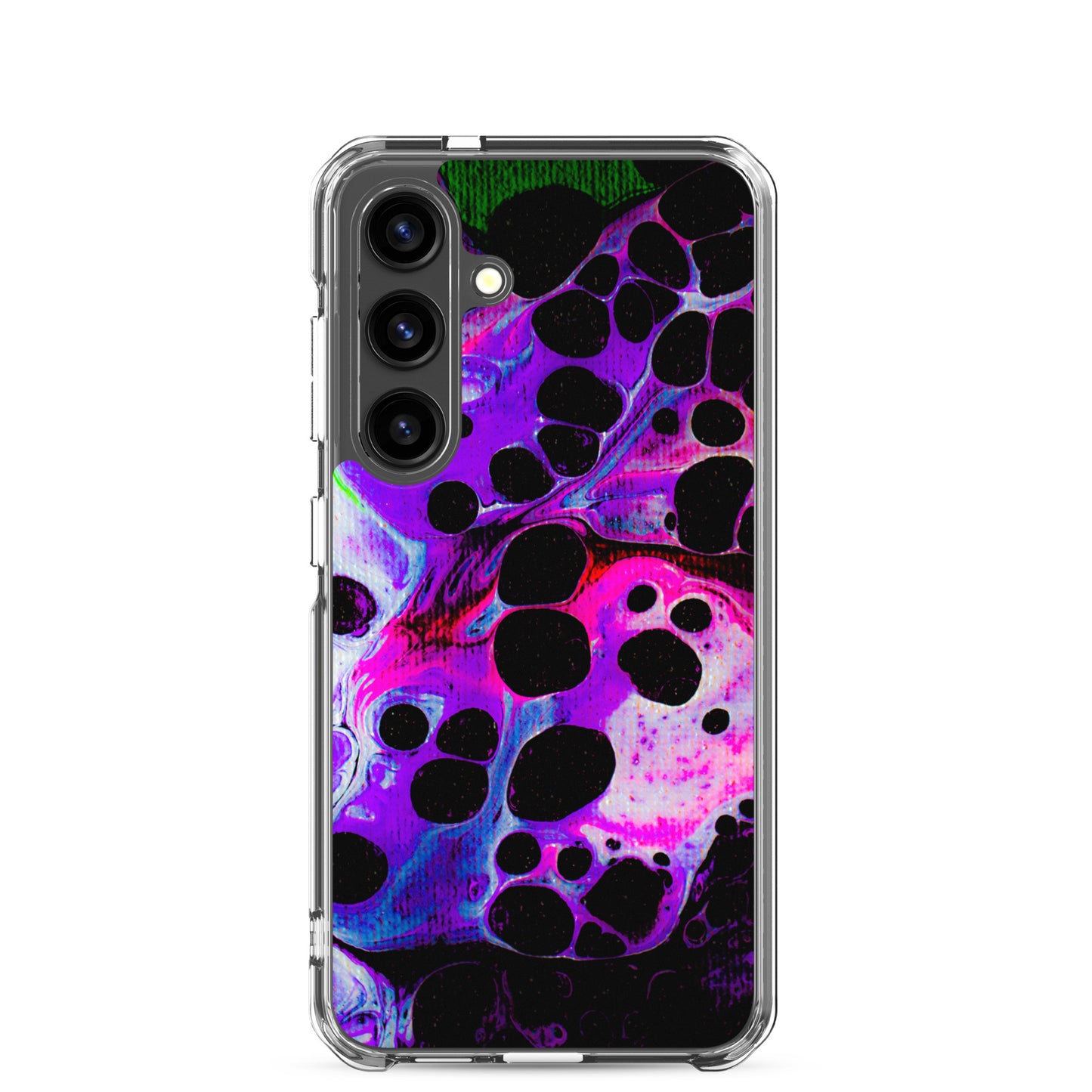 NightOwl Studio Custom Phone Case Compatible with Samsung Galaxy, Slim Cover for Wireless Charging, Drop and Scratch Resistant, Carbonated Color