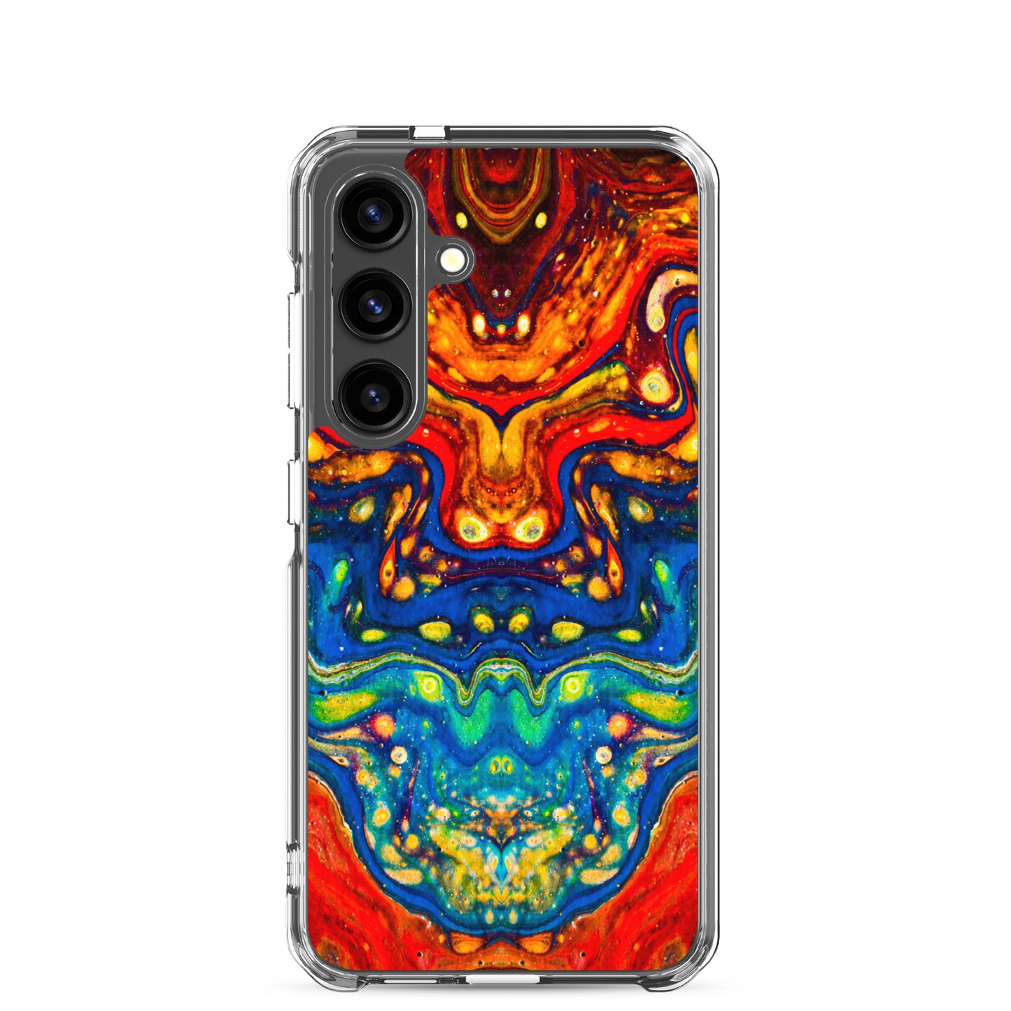 NightOwl Studio Custom Phone Case Compatible with Samsung Galaxy, Slim Cover for Wireless Charging, Drop and Scratch Resistant, Color Dragon